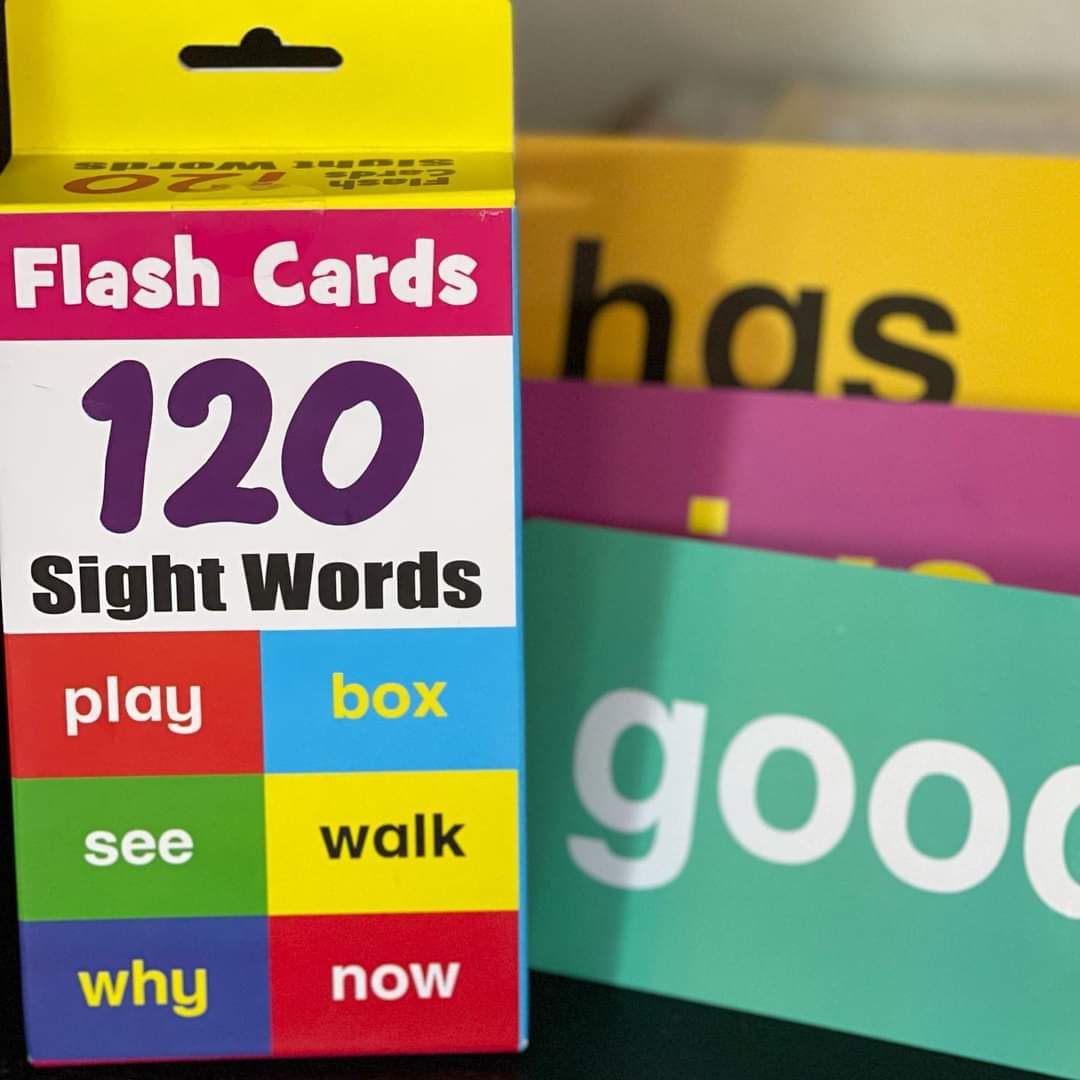 120 Sight Words Flashcards