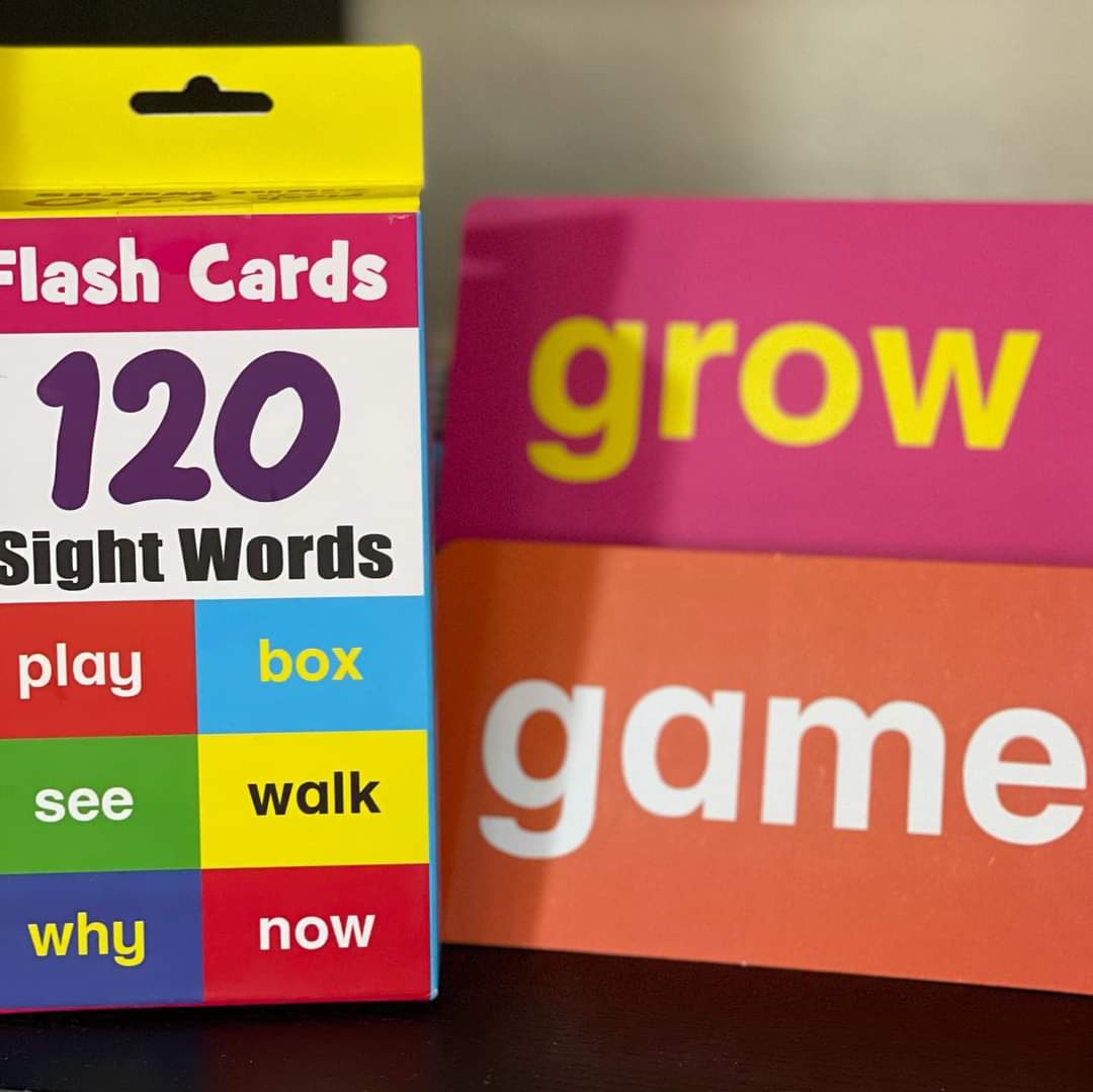 120 Sight Words Flashcards
