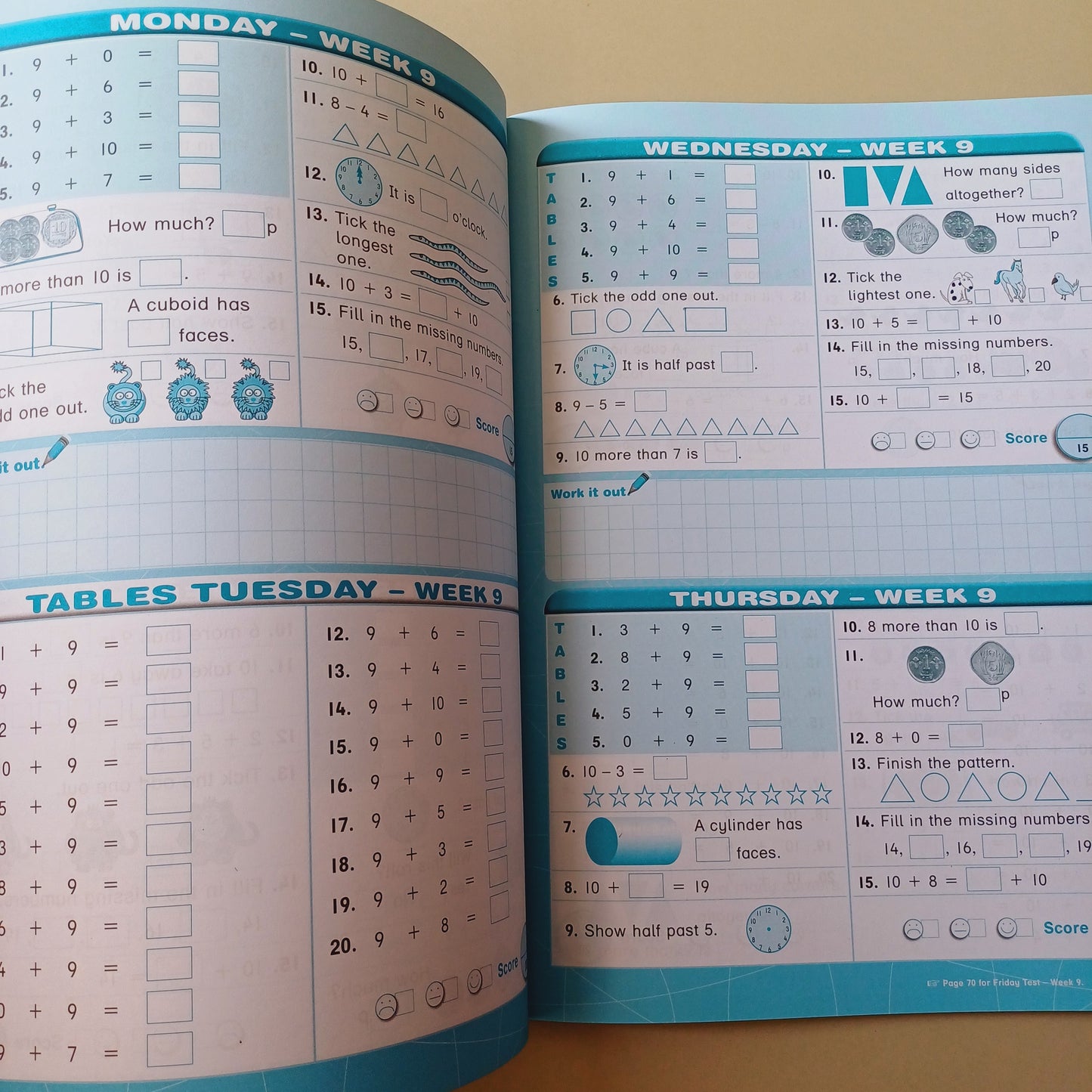 Work It Out Mental Maths Activities Book 1