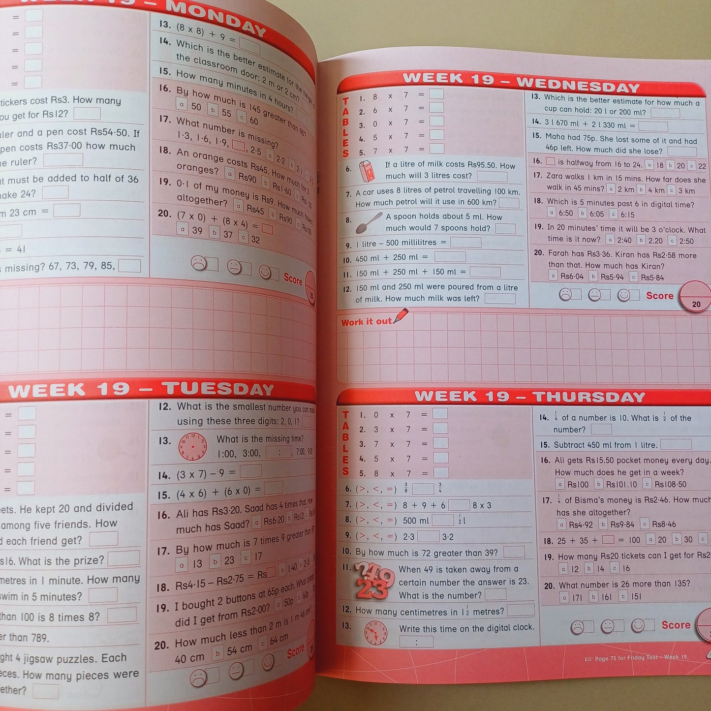 Work It Out Mental Maths Activities Book 3