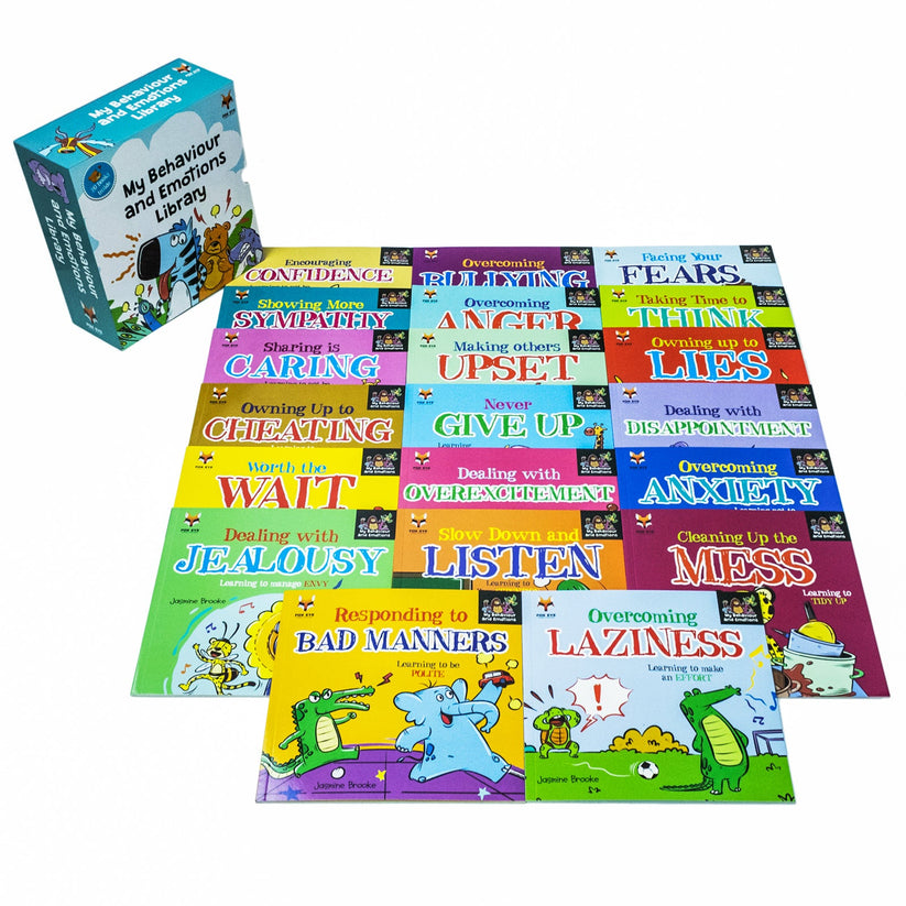 My Behaviour and Emotions Library 20 Books Box Set