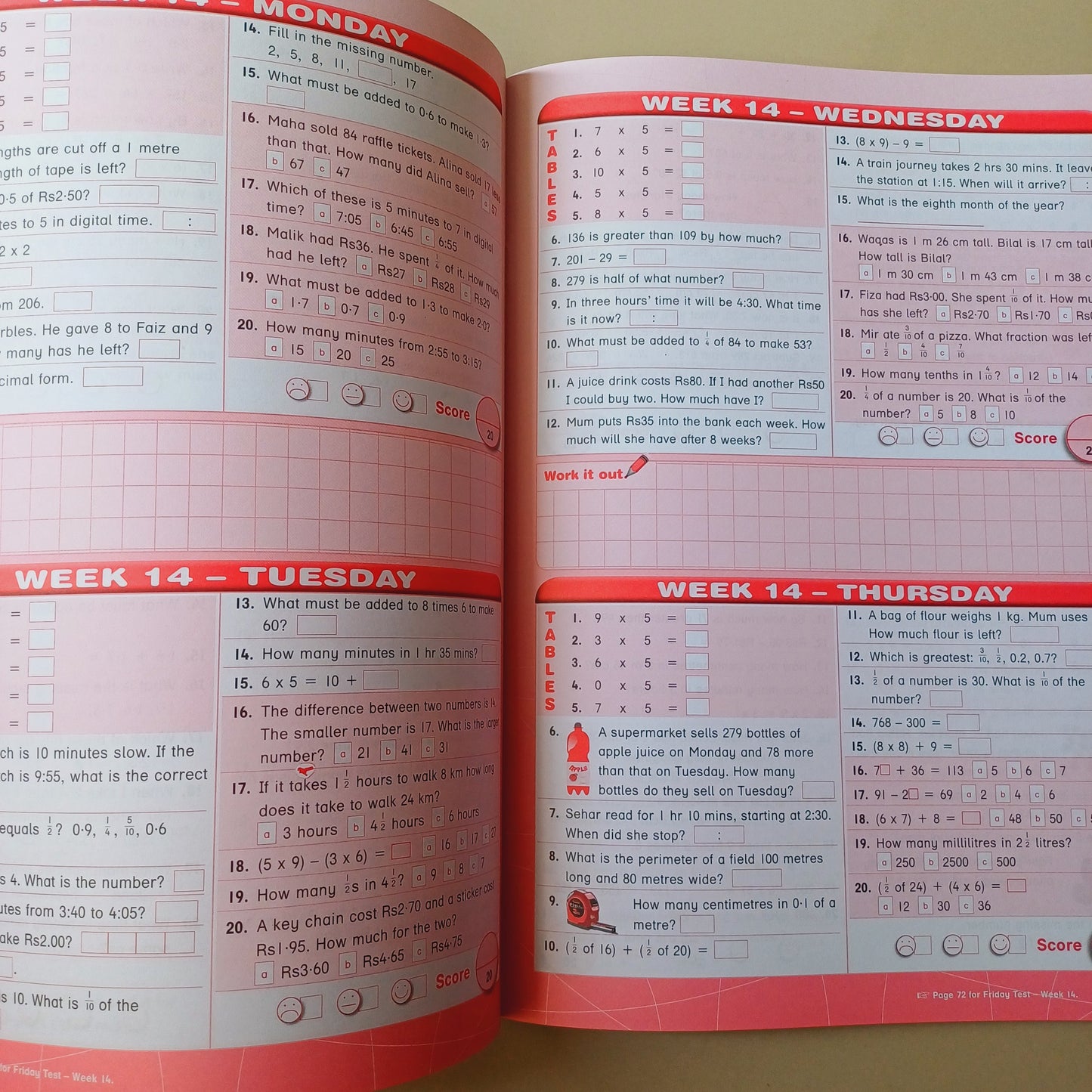 Work It Out Mental Maths Activities Book 3