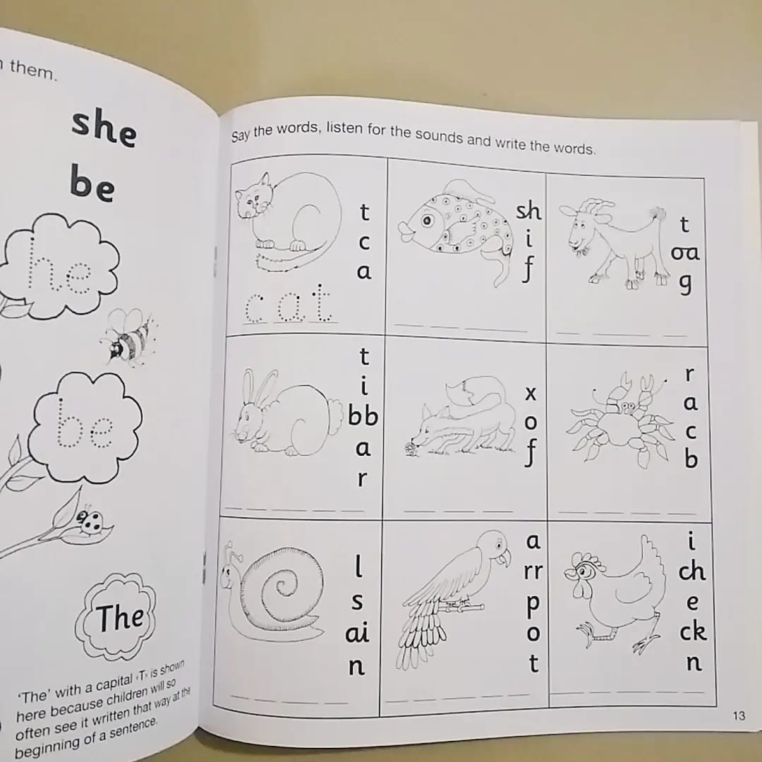 Jolly Phonics 7 Workbooks set