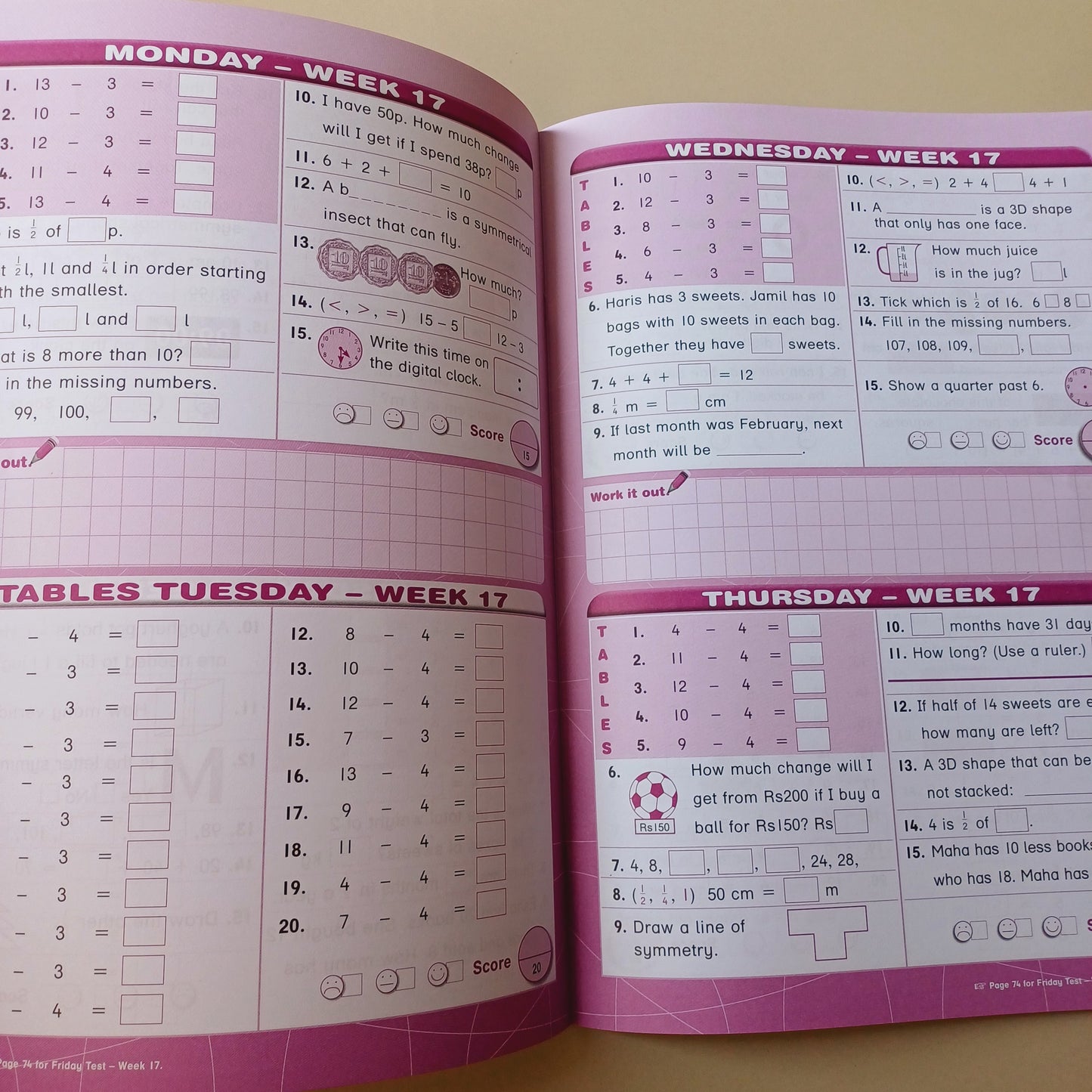 Work It Out Mental Maths Activities Book 2