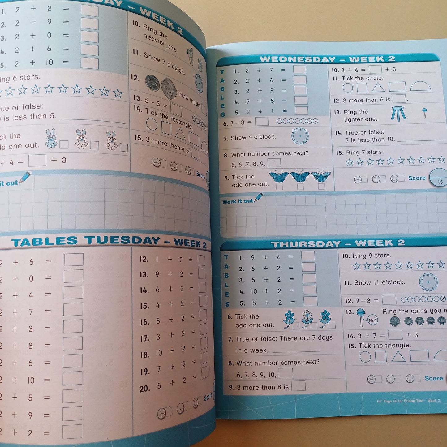Work It Out Mental Maths Activities Book 1