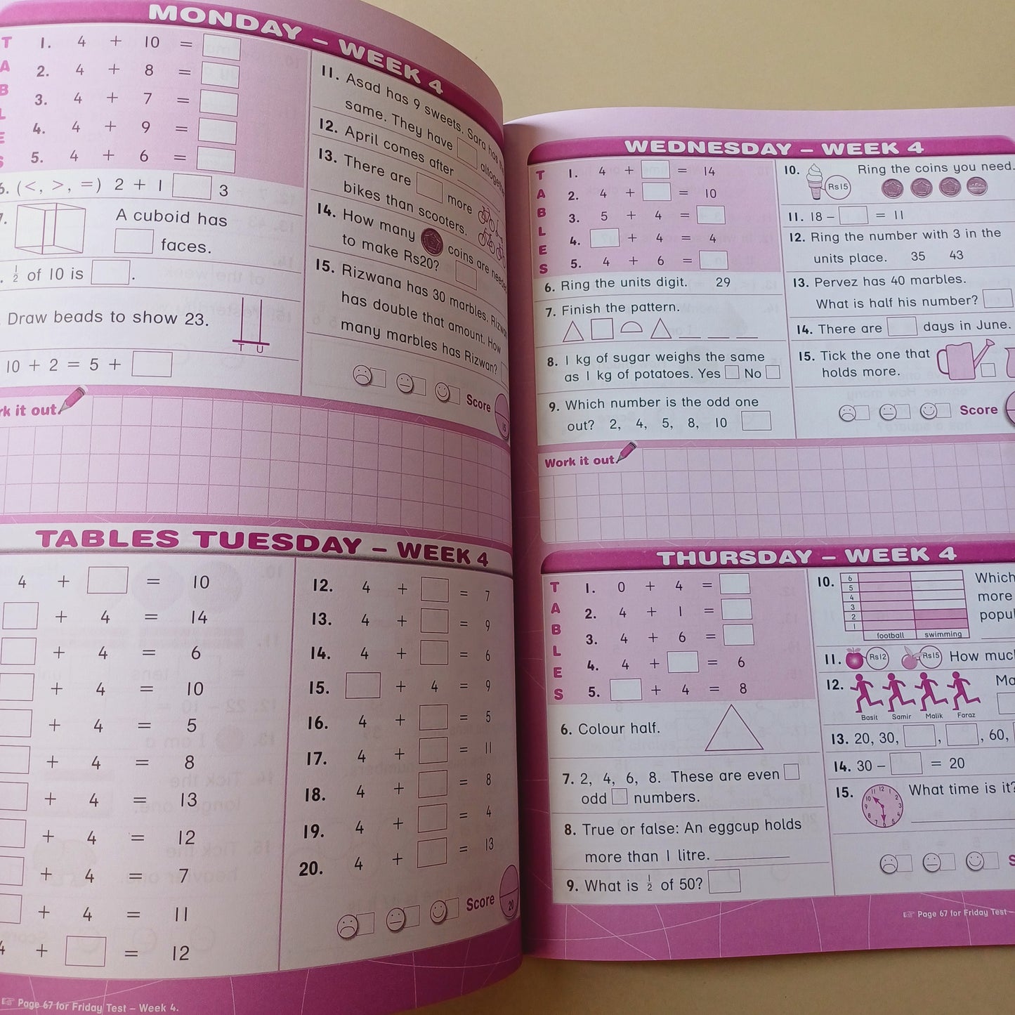 Work It Out Mental Maths Activities Book 2