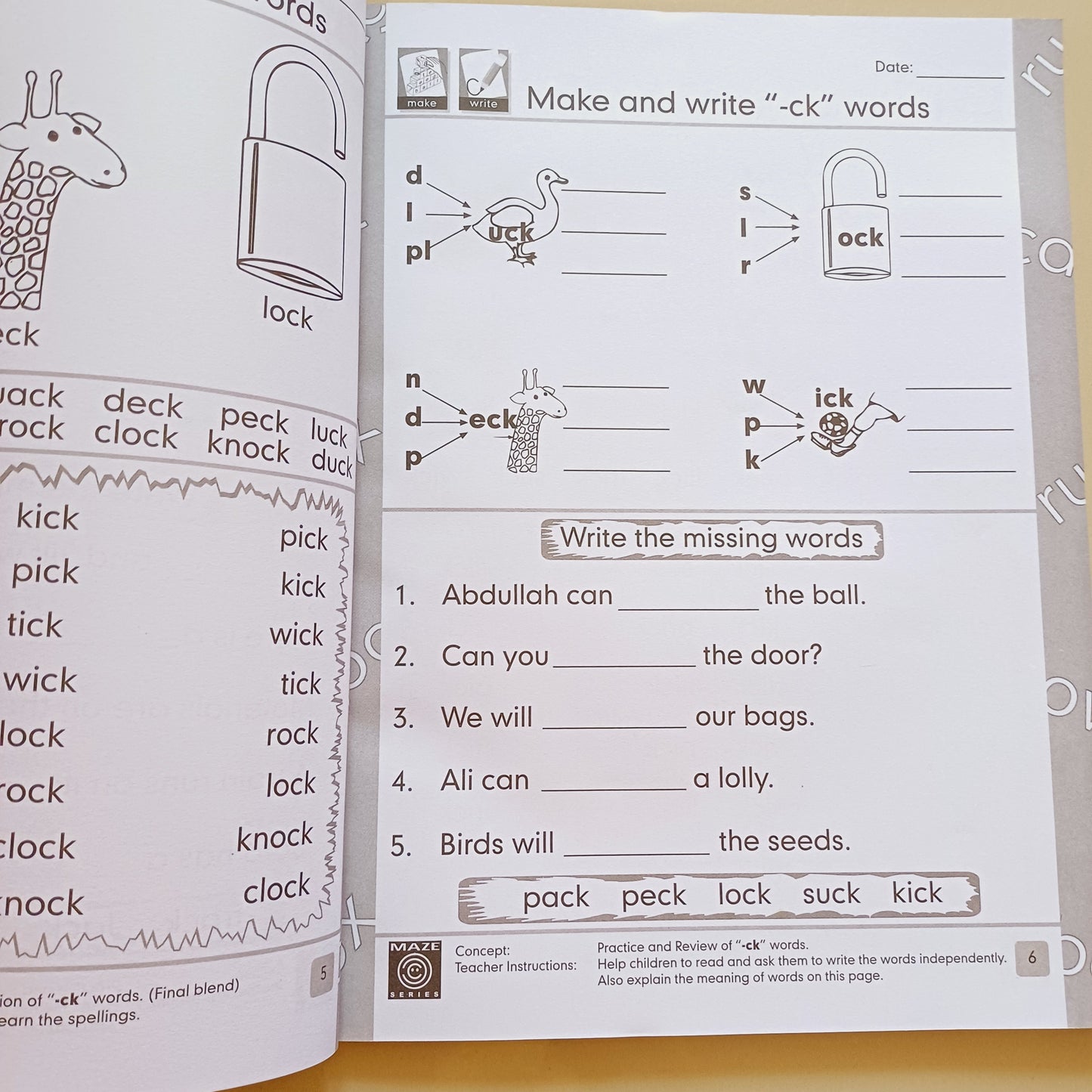 Maze Phonics Series -Grade 2
