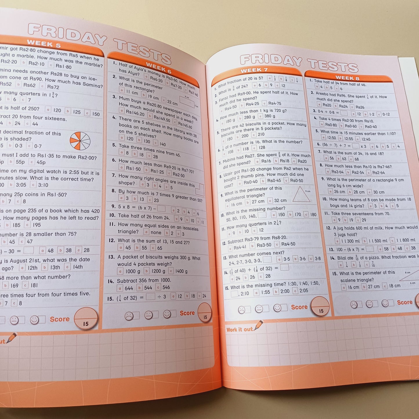 Work It Out Mental Maths Activities Book 4