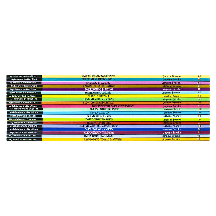 My Behaviour and Emotions Library 20 Books Box Set