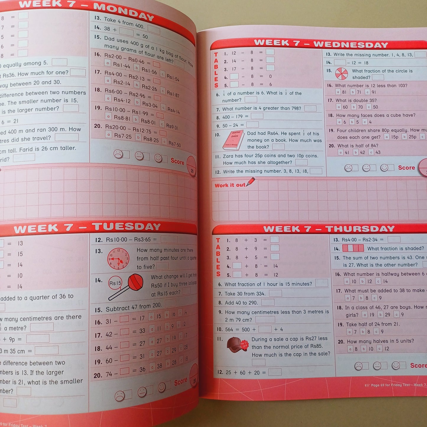 Work It Out Mental Maths Activities Book 3