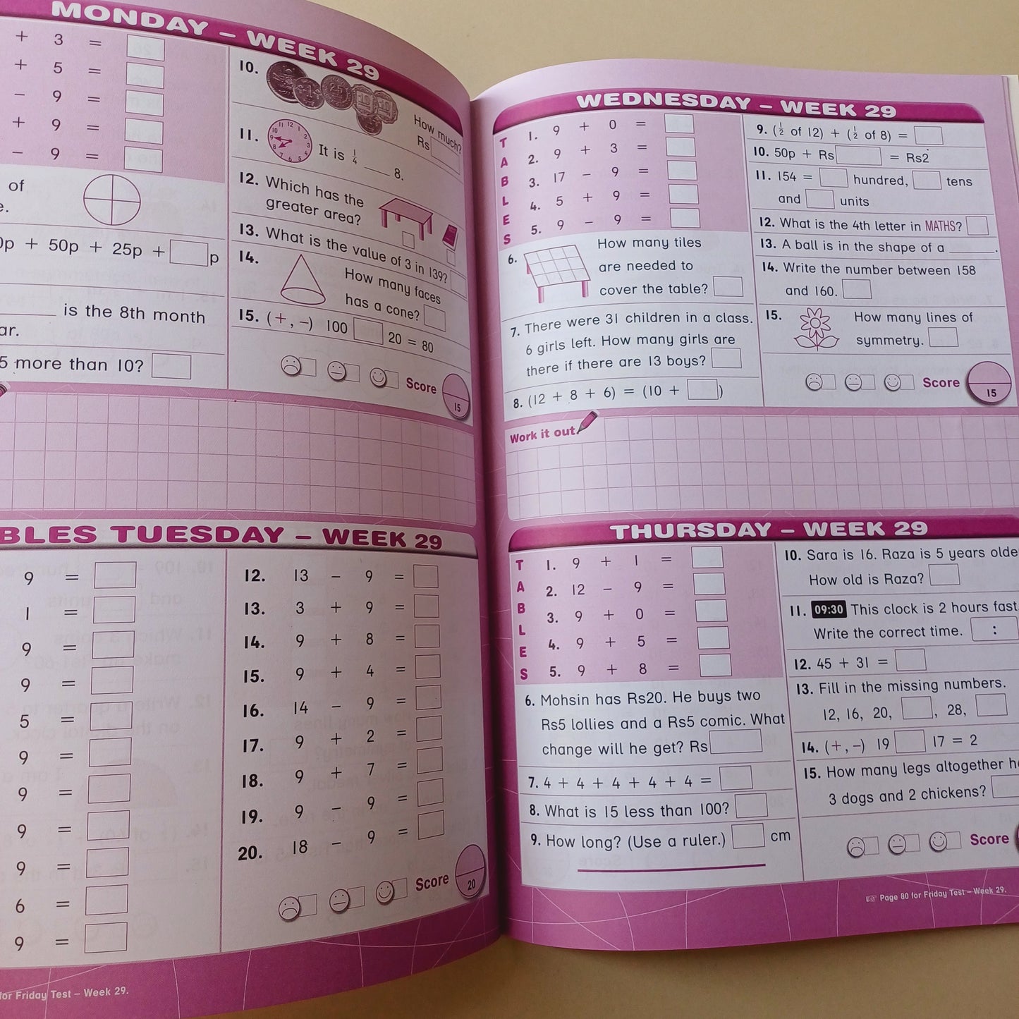 Work It Out Mental Maths Activities Book 2