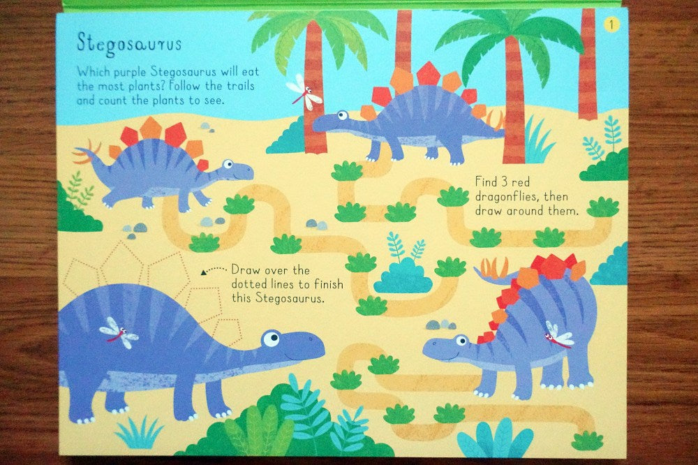Dinosaur Play Pad By Usborne