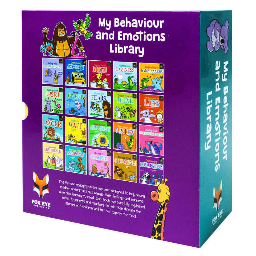 My Behaviour and Emotions Library 20 Books Box Set