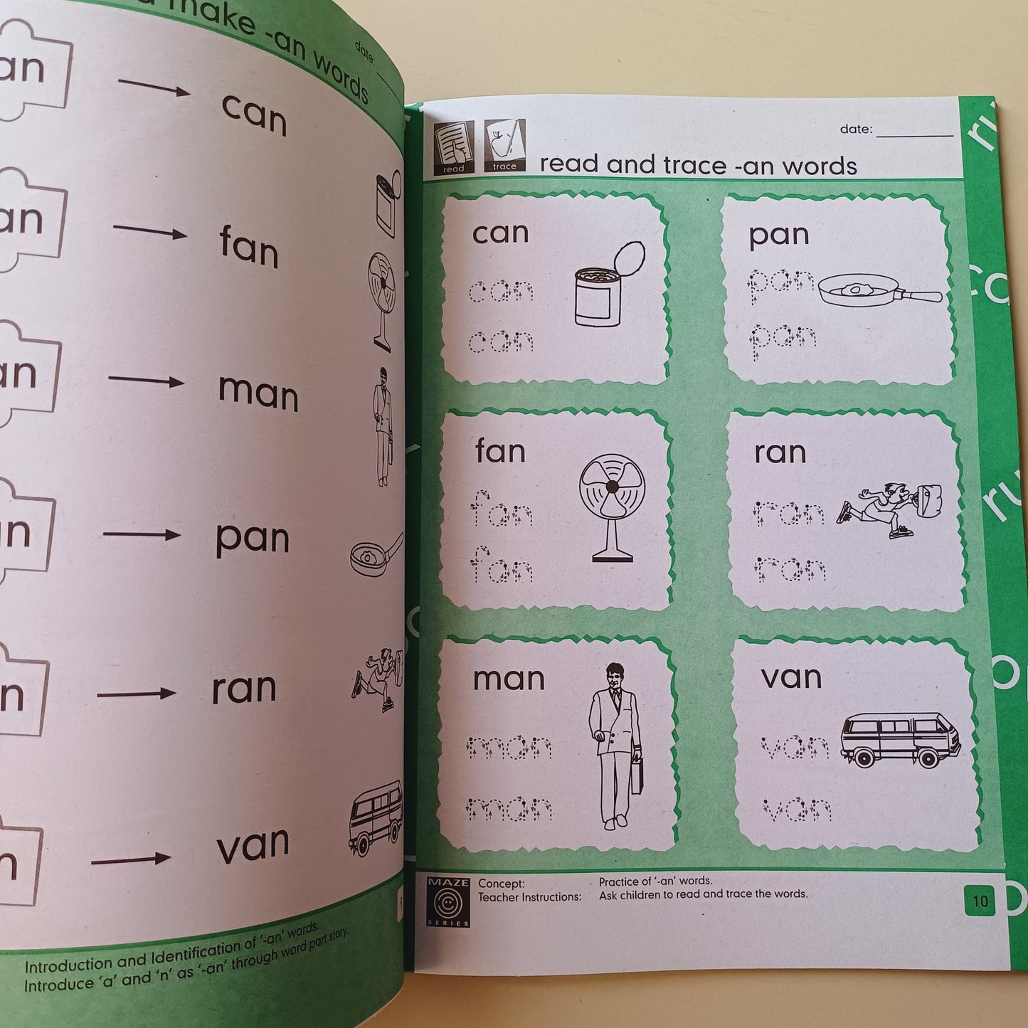 Phonics Workbook For Nursery