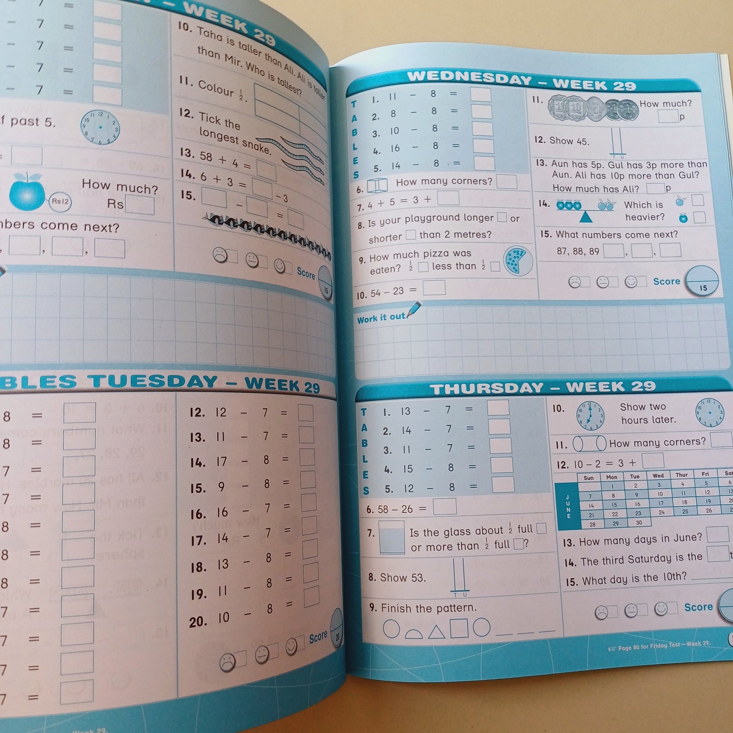Work It Out Mental Maths Activities Book 1