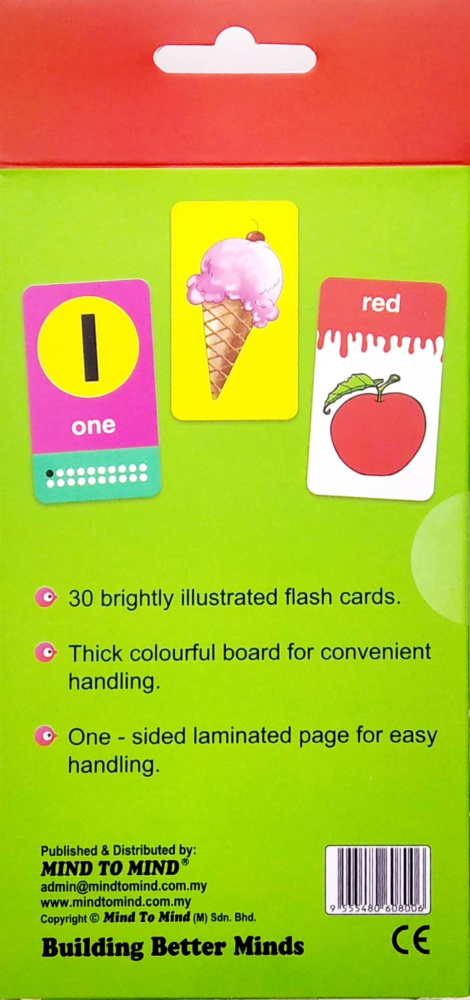 Flashcards numbers shapes and colors