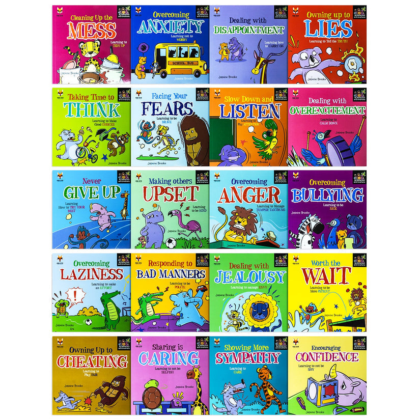 My Behaviour and Emotions Library 20 Books Box Set