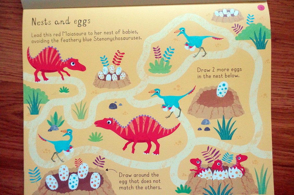 Dinosaur Play Pad By Usborne