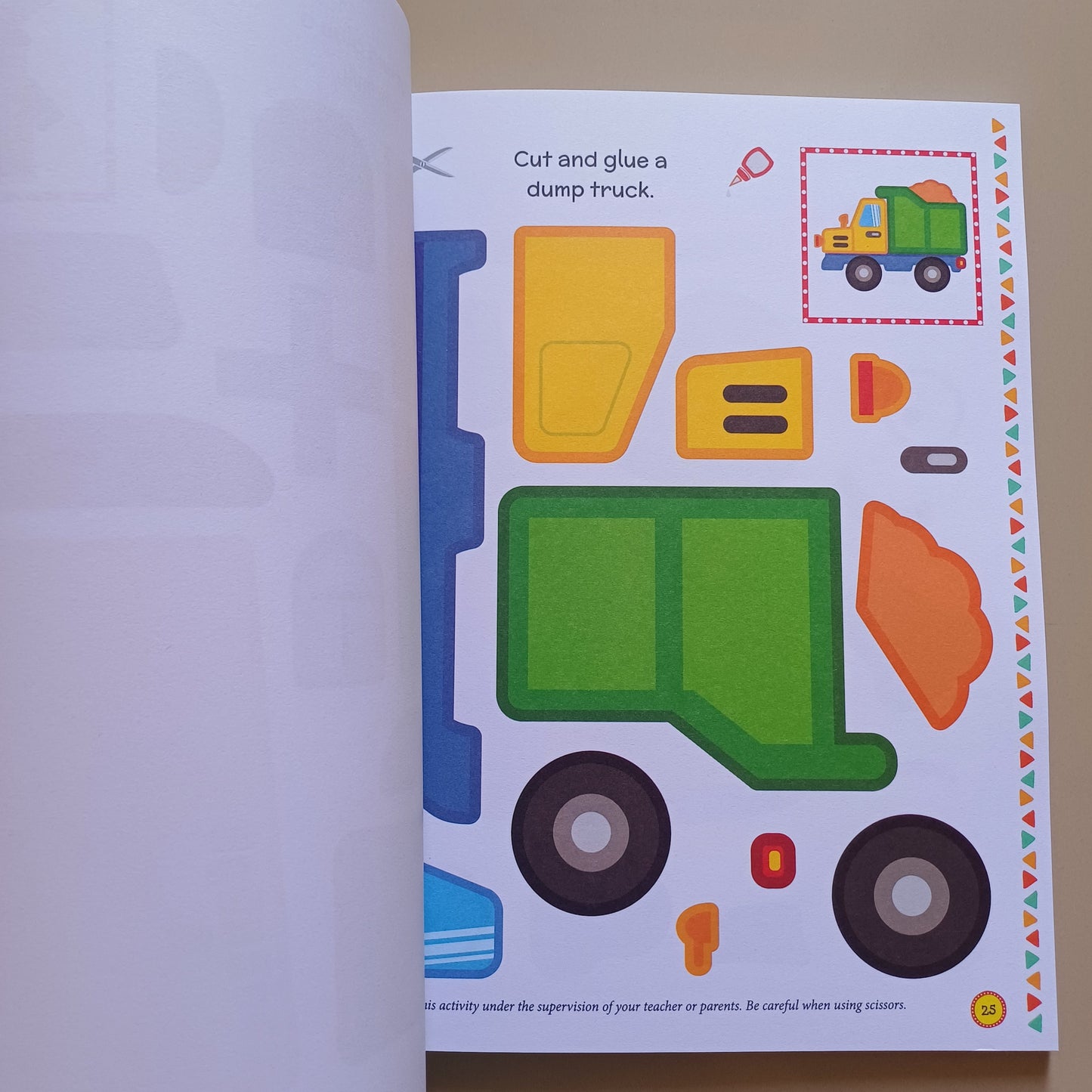 MY PLAYTIME CUT AND GLUE ACTIVITY BOOK