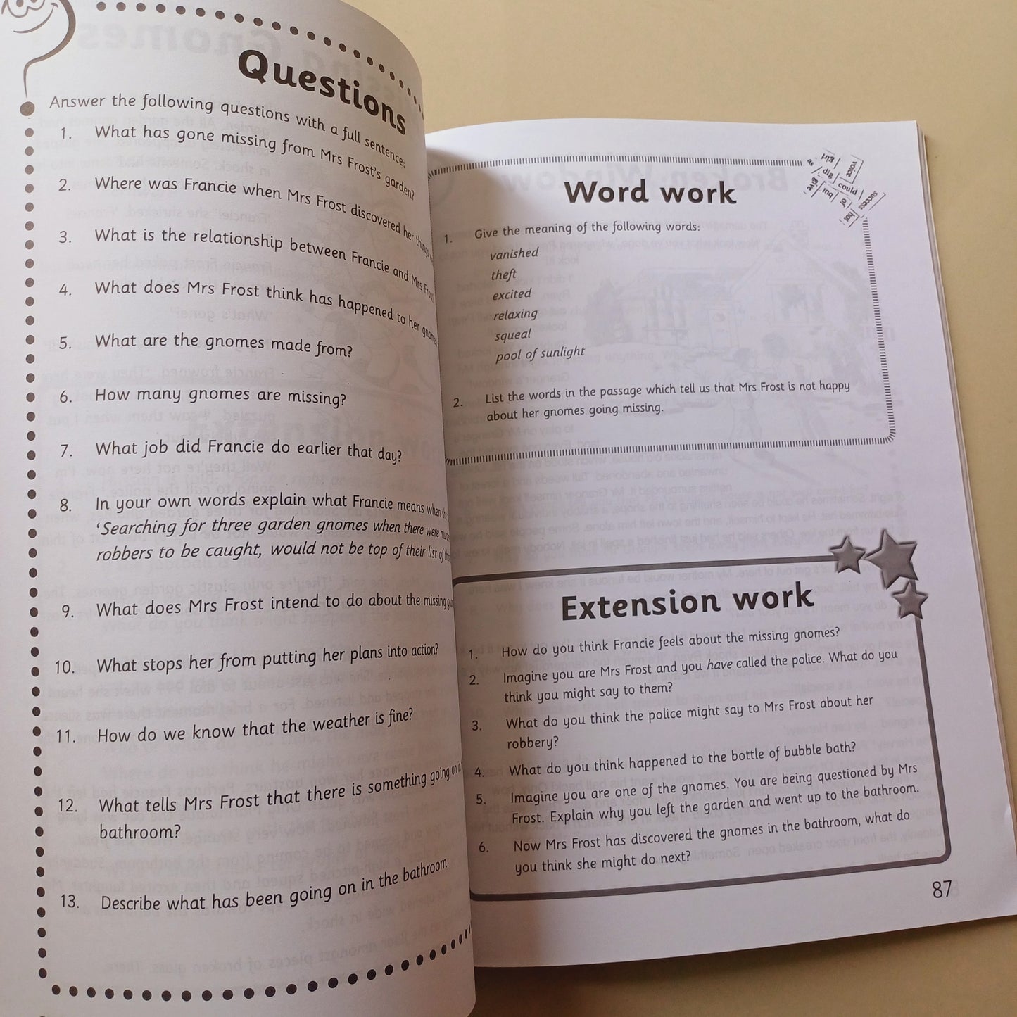Reading Comprehension and Creative Book 3