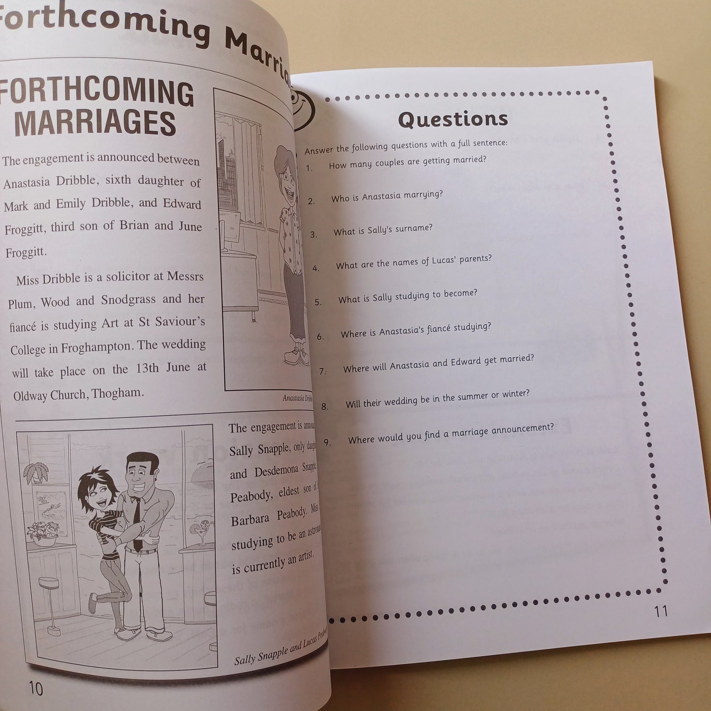 Reading Comprehension and Creative Book 3