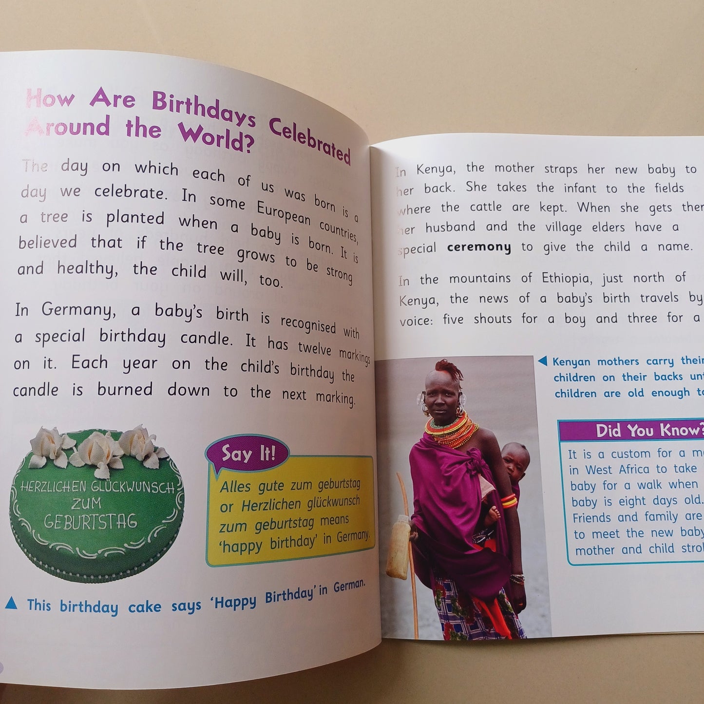 Birthday Around the World