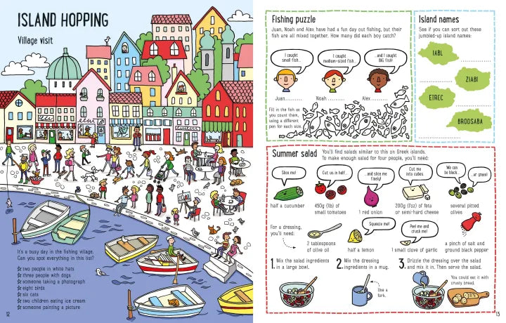 Holiday Activity Book Paperback