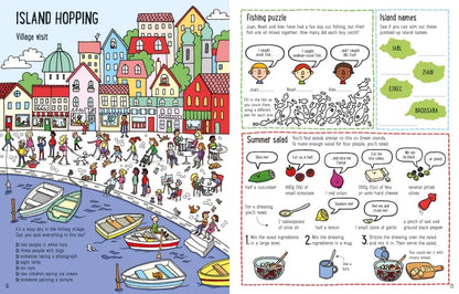 Holiday Activity Book Paperback