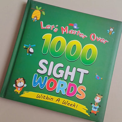 Let's Master Over 1000 Sight Words Within a Week