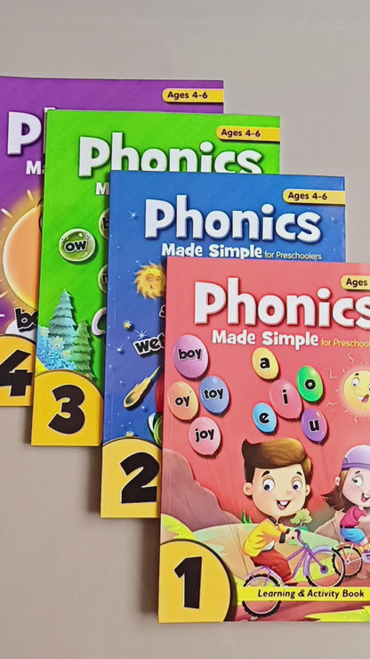 PHONICS MADE SIMPLE FOR PRESCHOOLERS