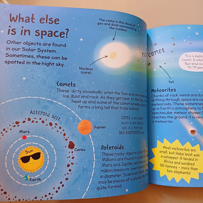 First Space Book By Miles Kelly