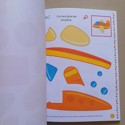 MY PLAYTIME CUT AND GLUE ACTIVITY BOOK