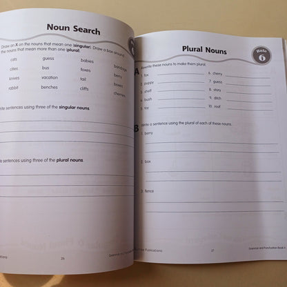 Grammar and Punctuation Book 4