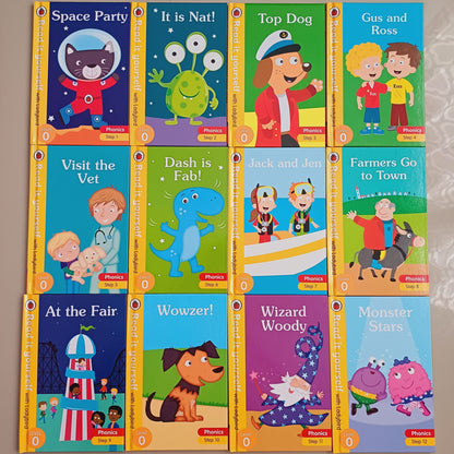 Ladybird read it yourself level 0 (phonics) set