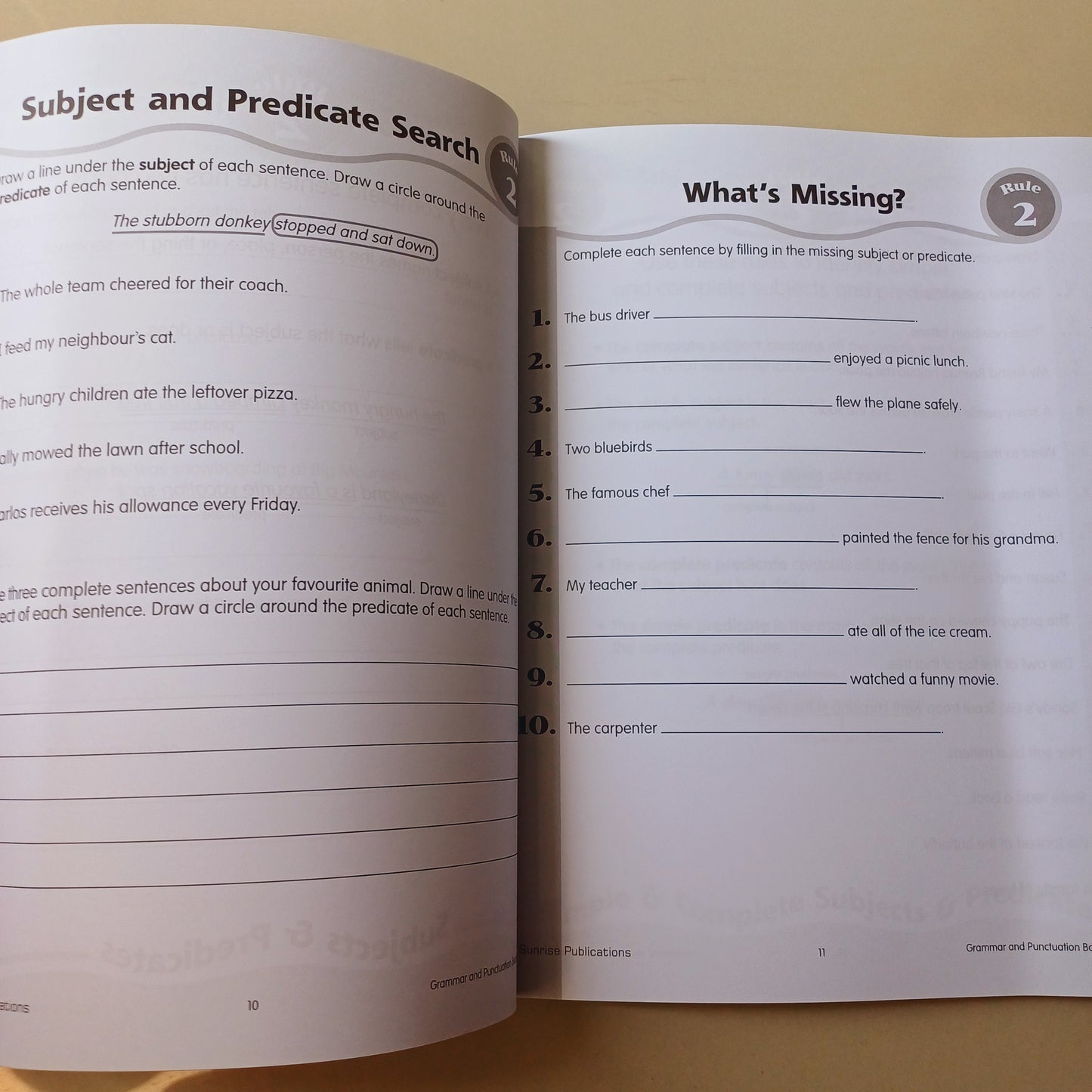 Grammar and Punctuation Book 4