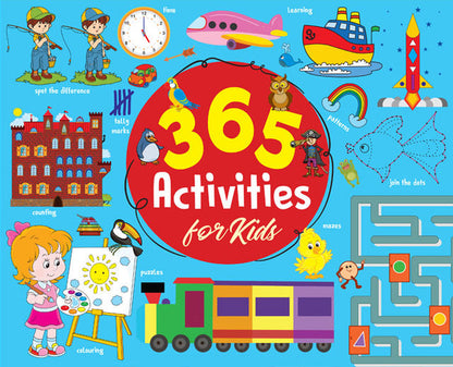 365 Activities For Kids Blue