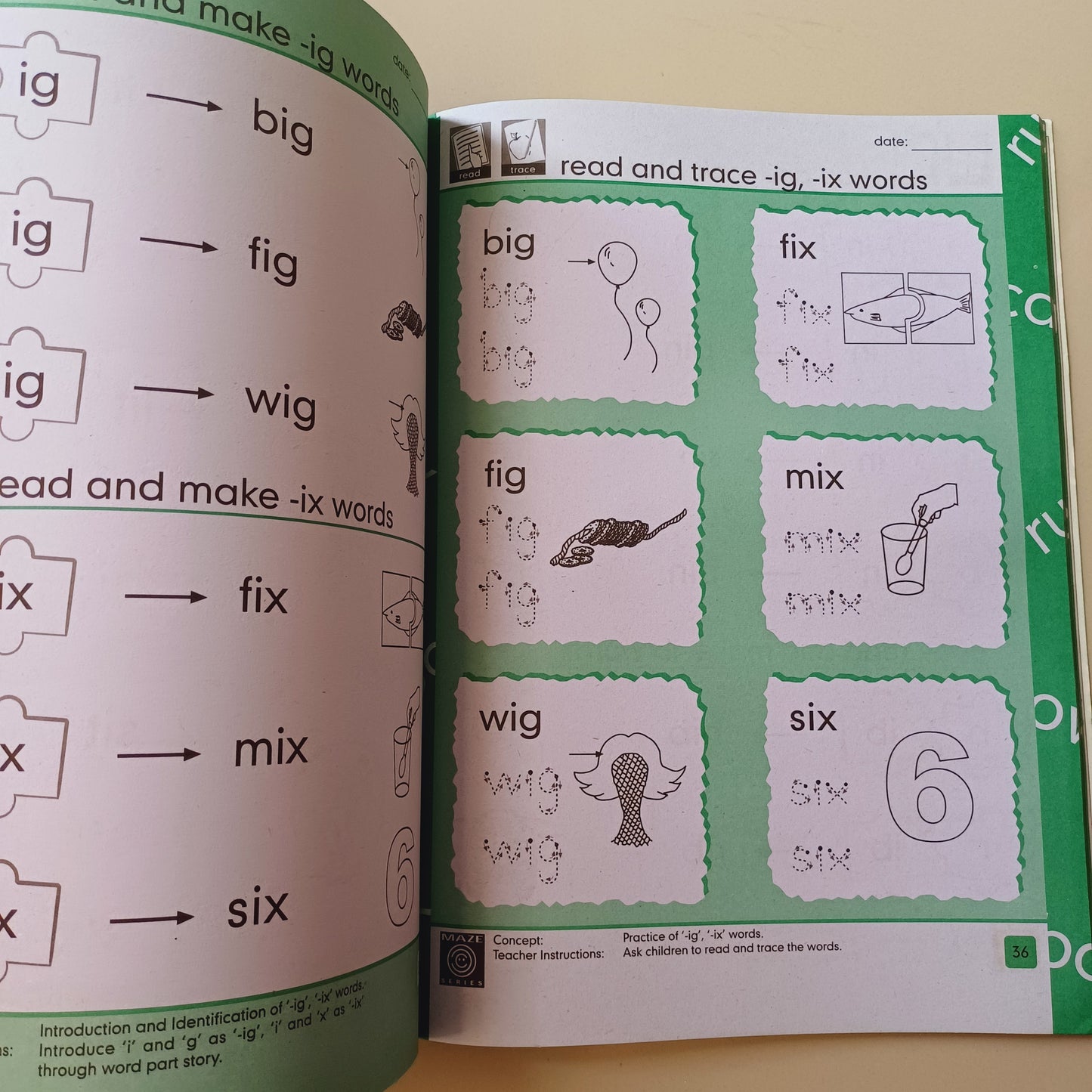 Phonics Workbook For Nursery
