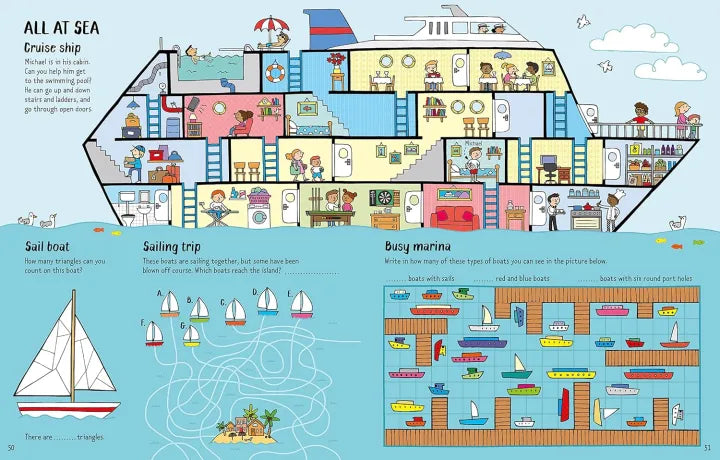 Usborne Travel Activity Book