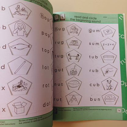 Phonics Workbook For Nursery