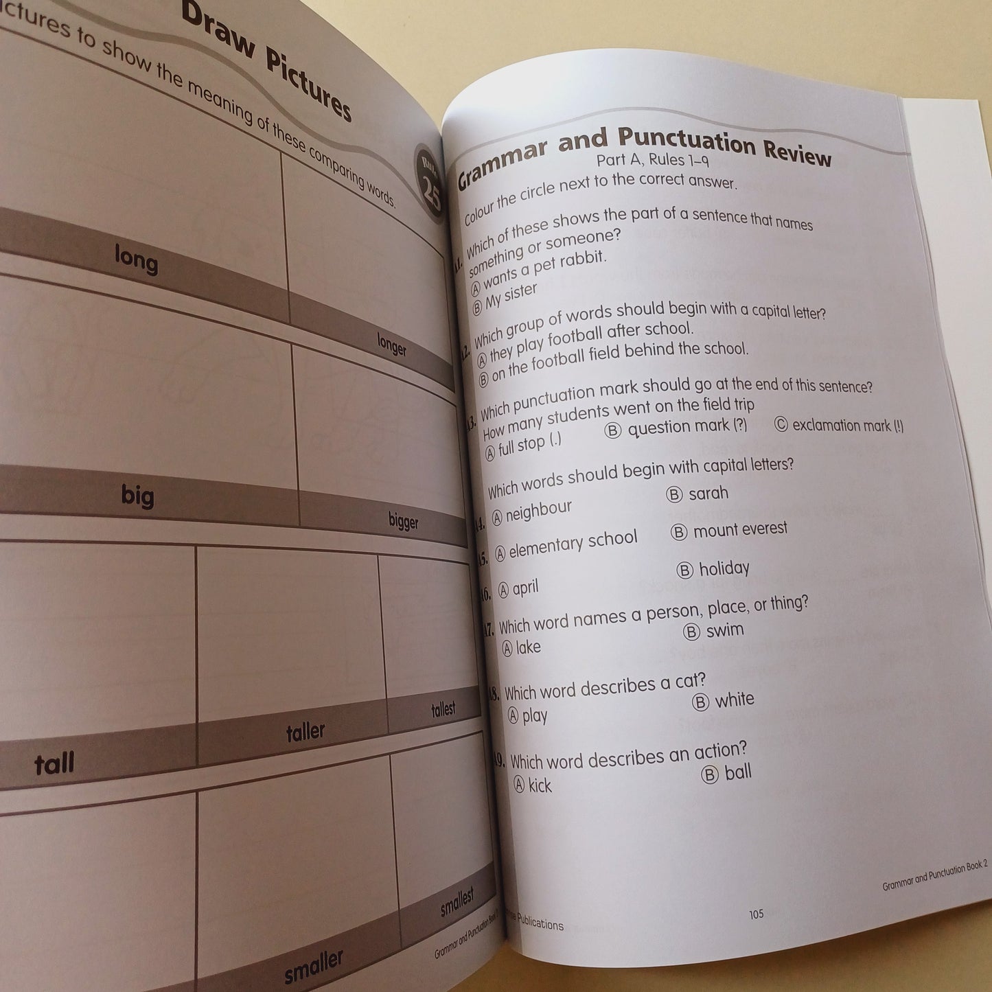Grammar and Punctuation Book 2