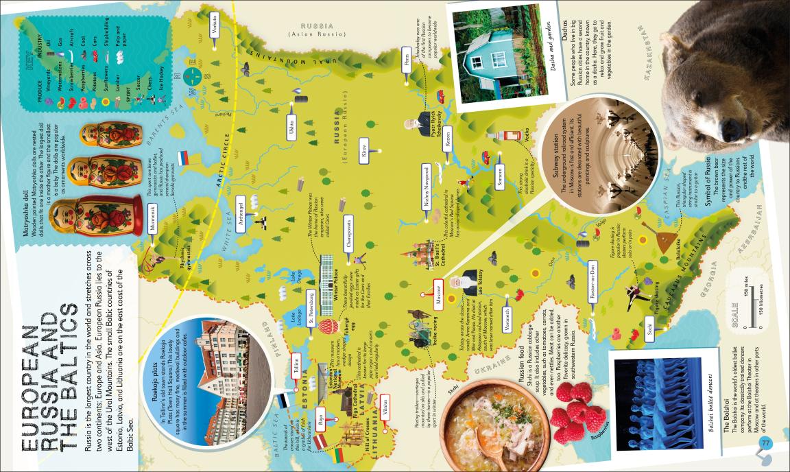 Children's Illustrated Atlas - DK