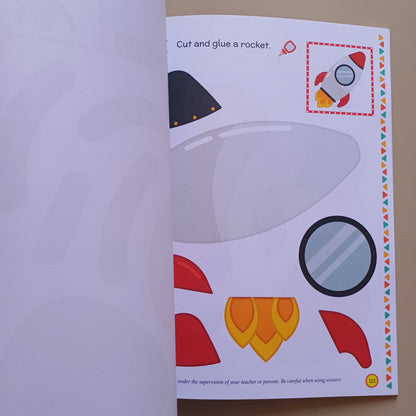 MY PLAYTIME CUT AND GLUE ACTIVITY BOOK