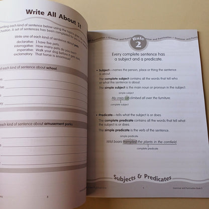 Grammar and Punctuation Book 5
