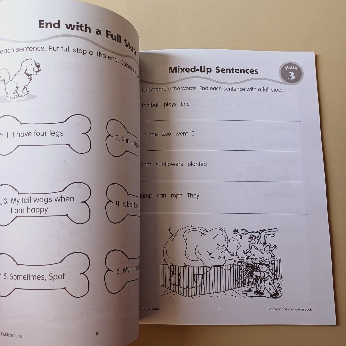Grammar and Punctuation Book 1