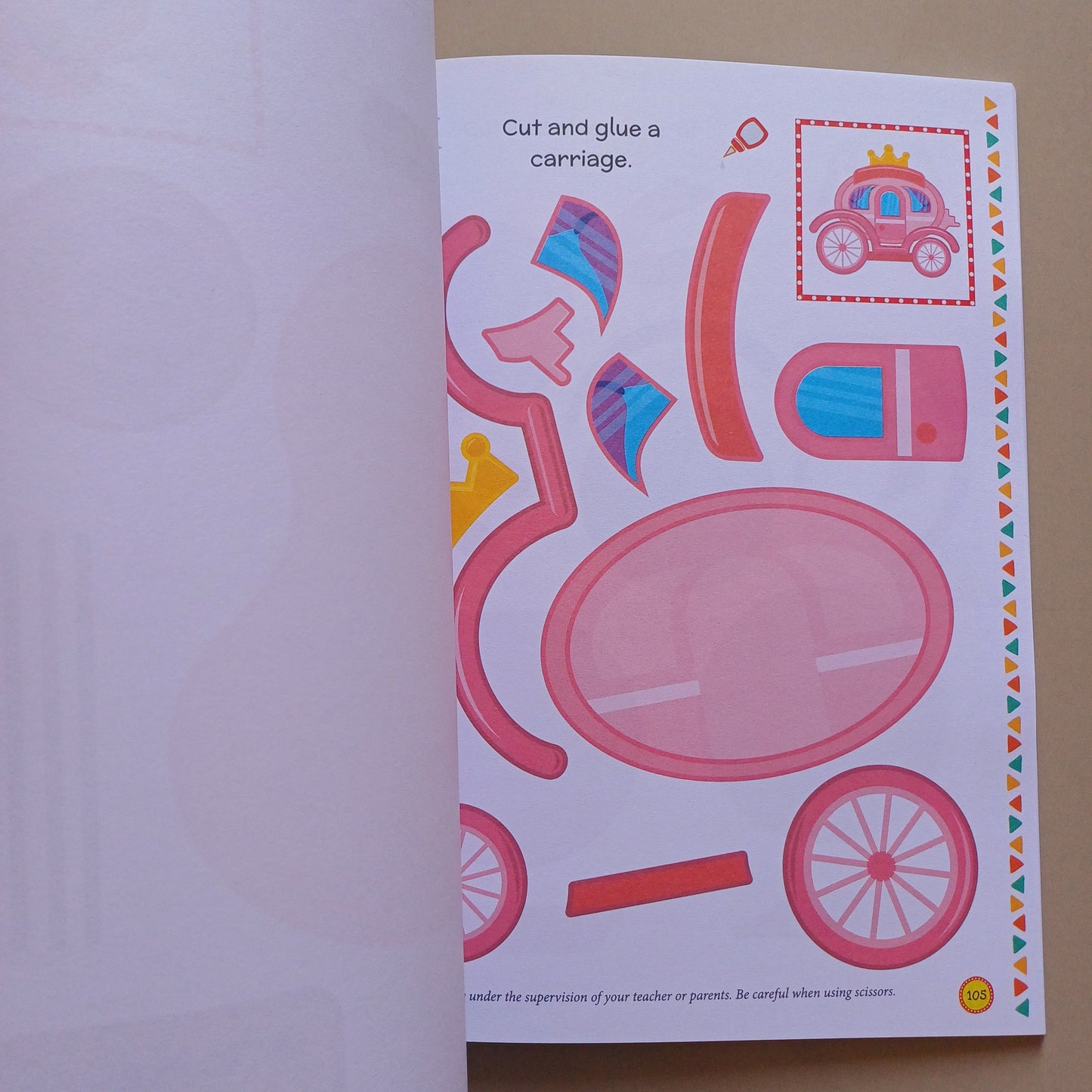 MY PLAYTIME CUT AND GLUE ACTIVITY BOOK