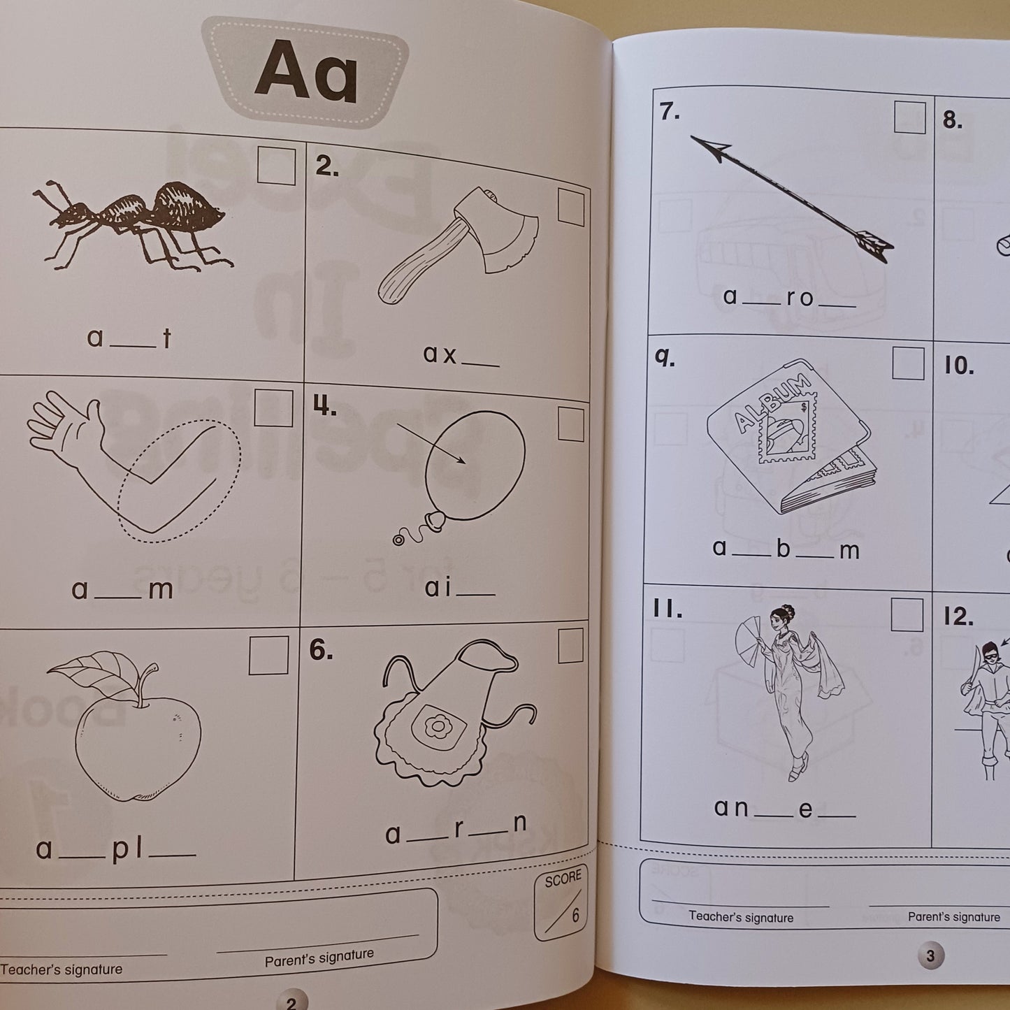 EXCEL IN SPELLING AGES 5-6 BOOK 1