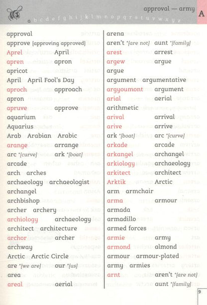 Barrington Stoke – School Spelling Dictionary
