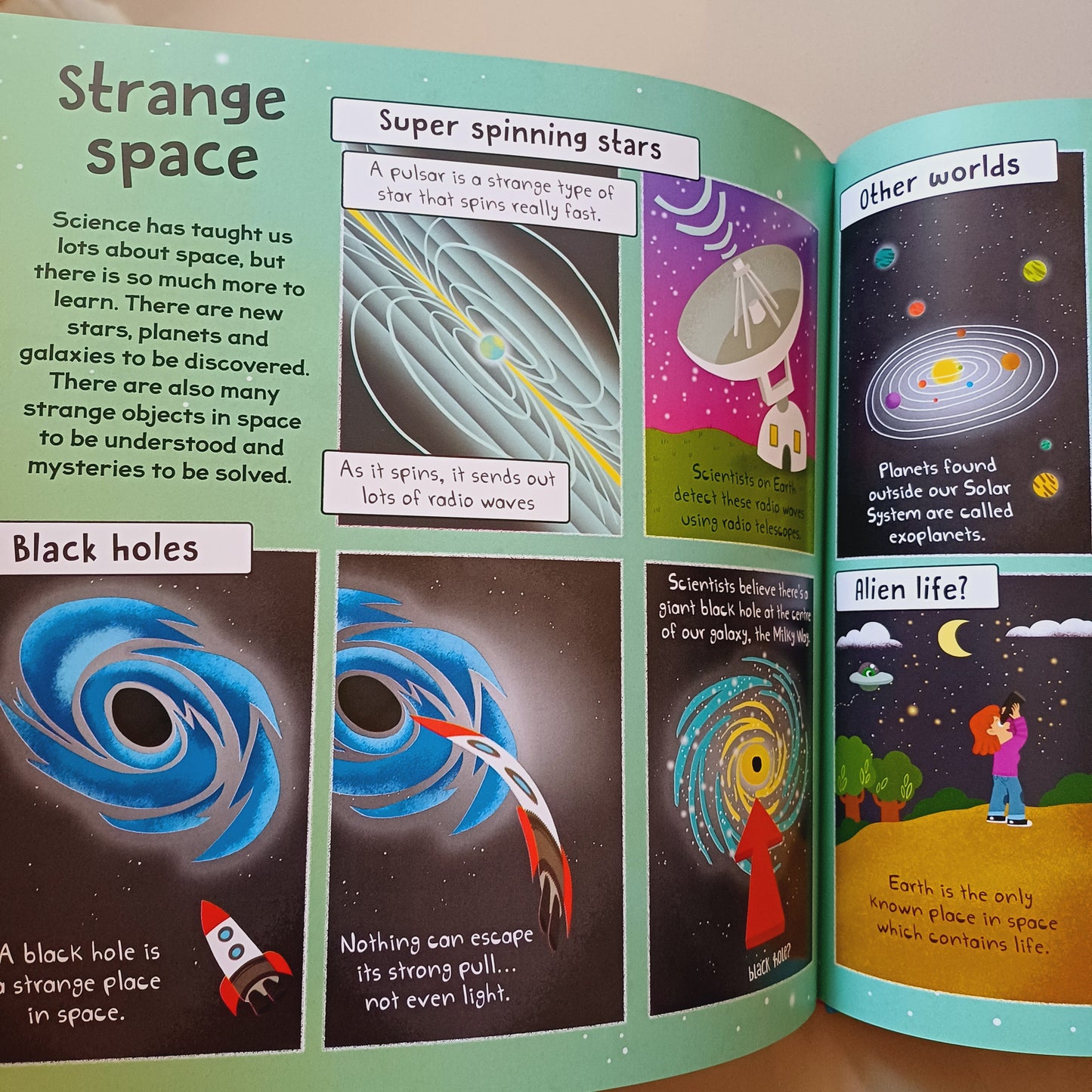 First Space Book By Miles Kelly