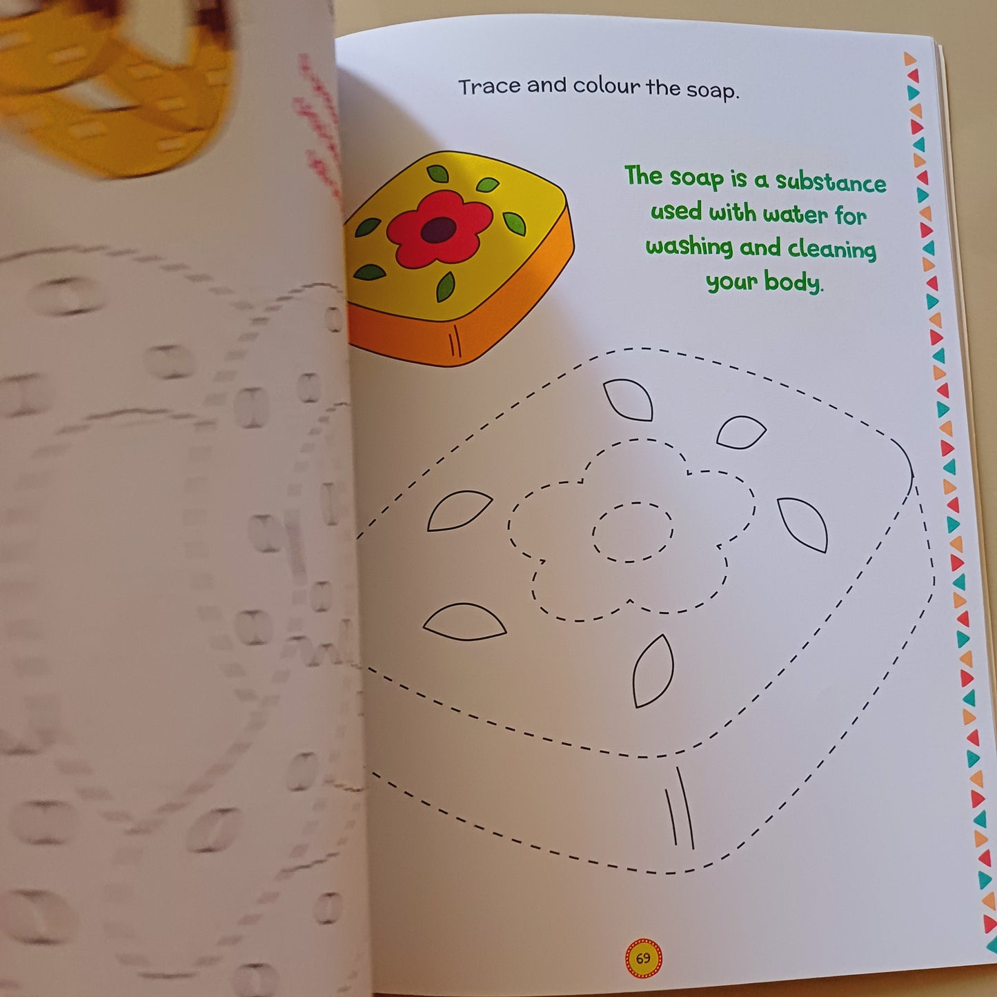 My Playtime Learn, Trace and Colour Activity Book