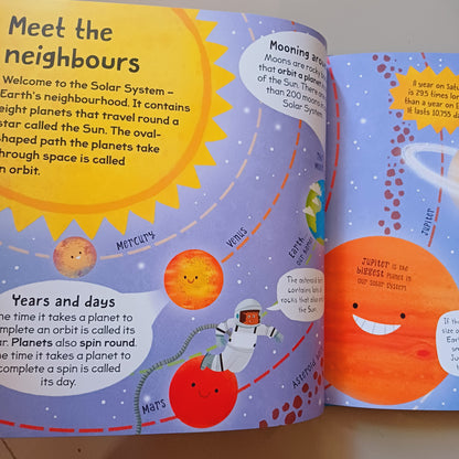 First Space Book By Miles Kelly